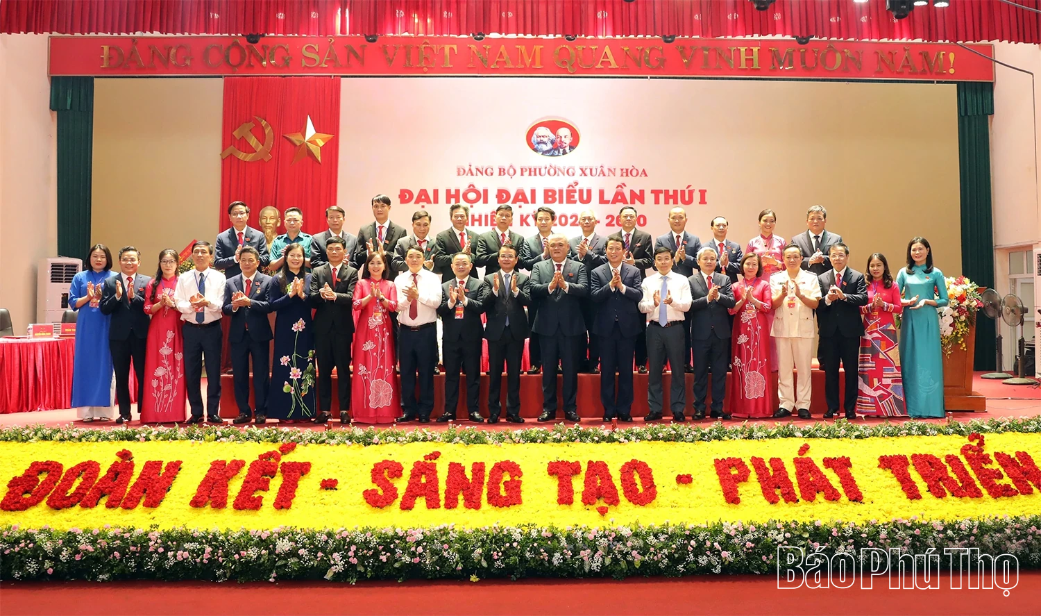 Phú Thọ dẫn đầu cả nước hoàn thành tổ chức Đại hội Đảng cấp trên cơ sở và cấp xã, phường