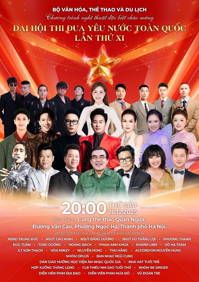Chương tr&igrave;nh nghệ thuật đặc biệt ch&agrave;o mừng Đại hội Thi đua y&ecirc;u nước to&agrave;n quốc 2025 - Ảnh 2.