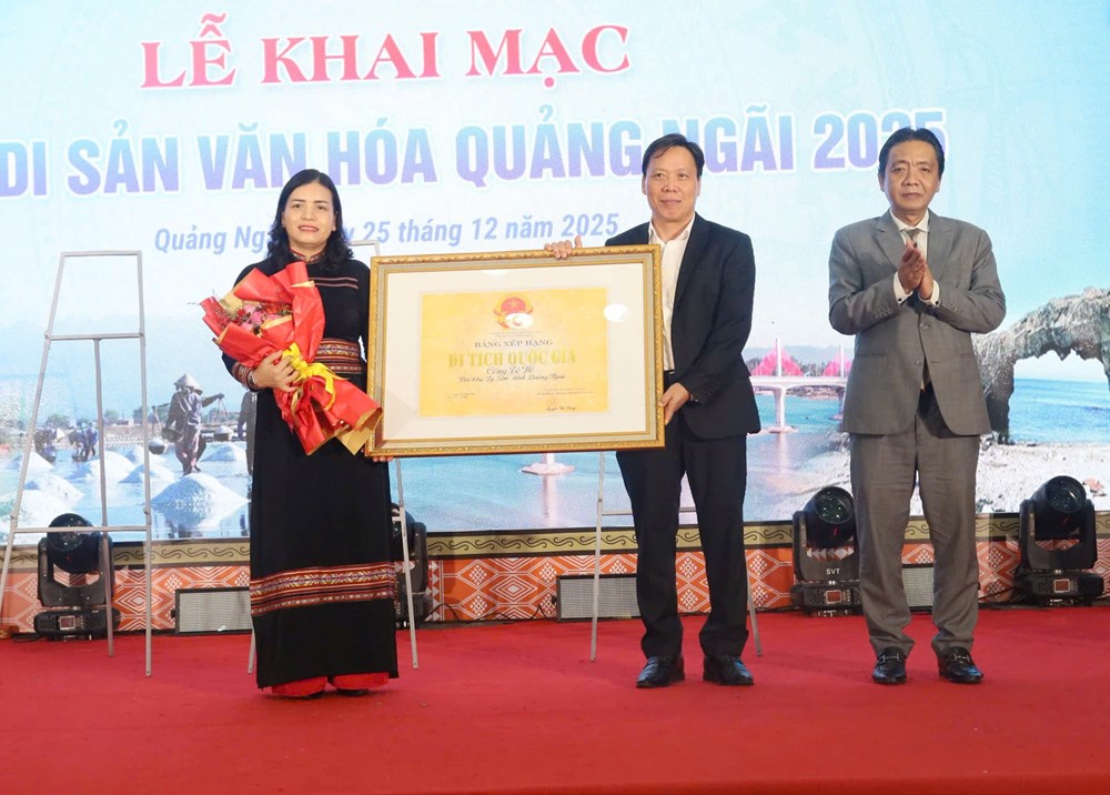 Khai mạc Tuần Di sản Văn h&oacute;a Quảng Ng&atilde;i 2025 - Ảnh 1.
