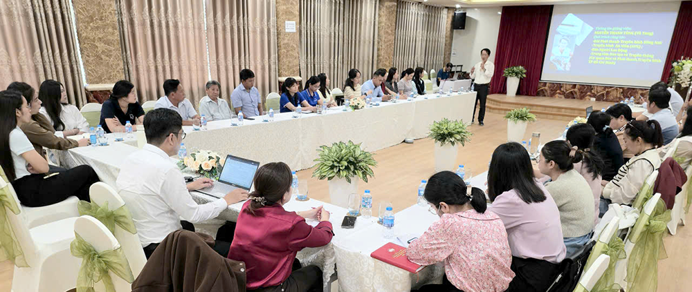 Tập huấn nâng cao kỹ năng làm báo đa phương tiện, đa nền tảng, đa dịch vụ