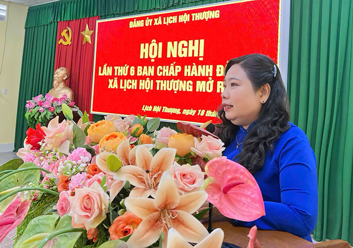 Xã Lịch Hội Thượng tập trung giải ngân vốn đầu tư công đạt 100%