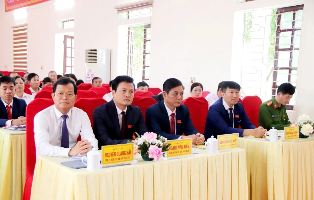 Xã Định Tân tổng kết công tác bầu cử ĐBQH khóa XVI và HĐND các cấp