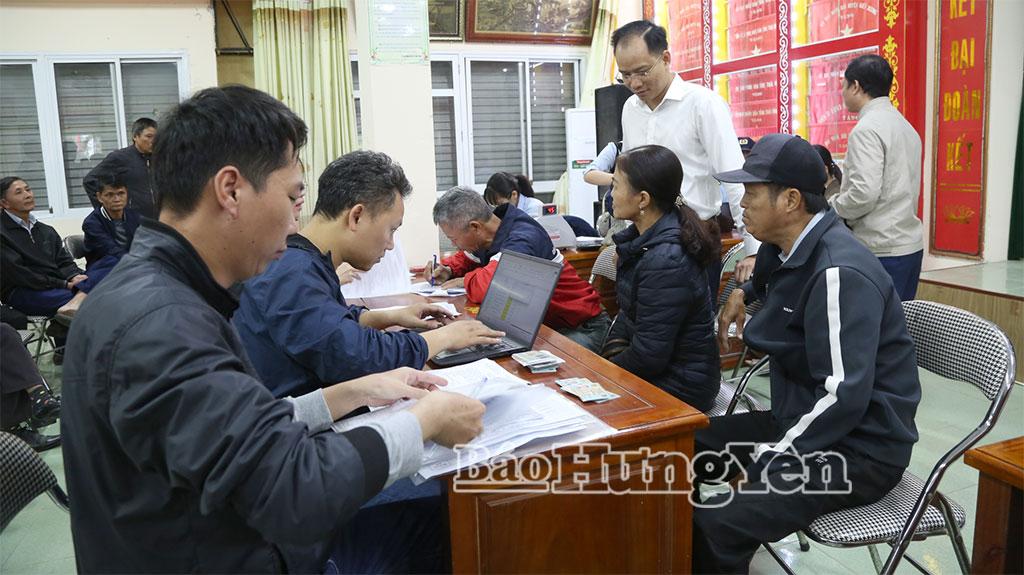 Quá trình tổ chức chi trả bồi thường được đơn vị chức năng thực hiện công khai, minh bạch theo đúng quy định của pháp luật.