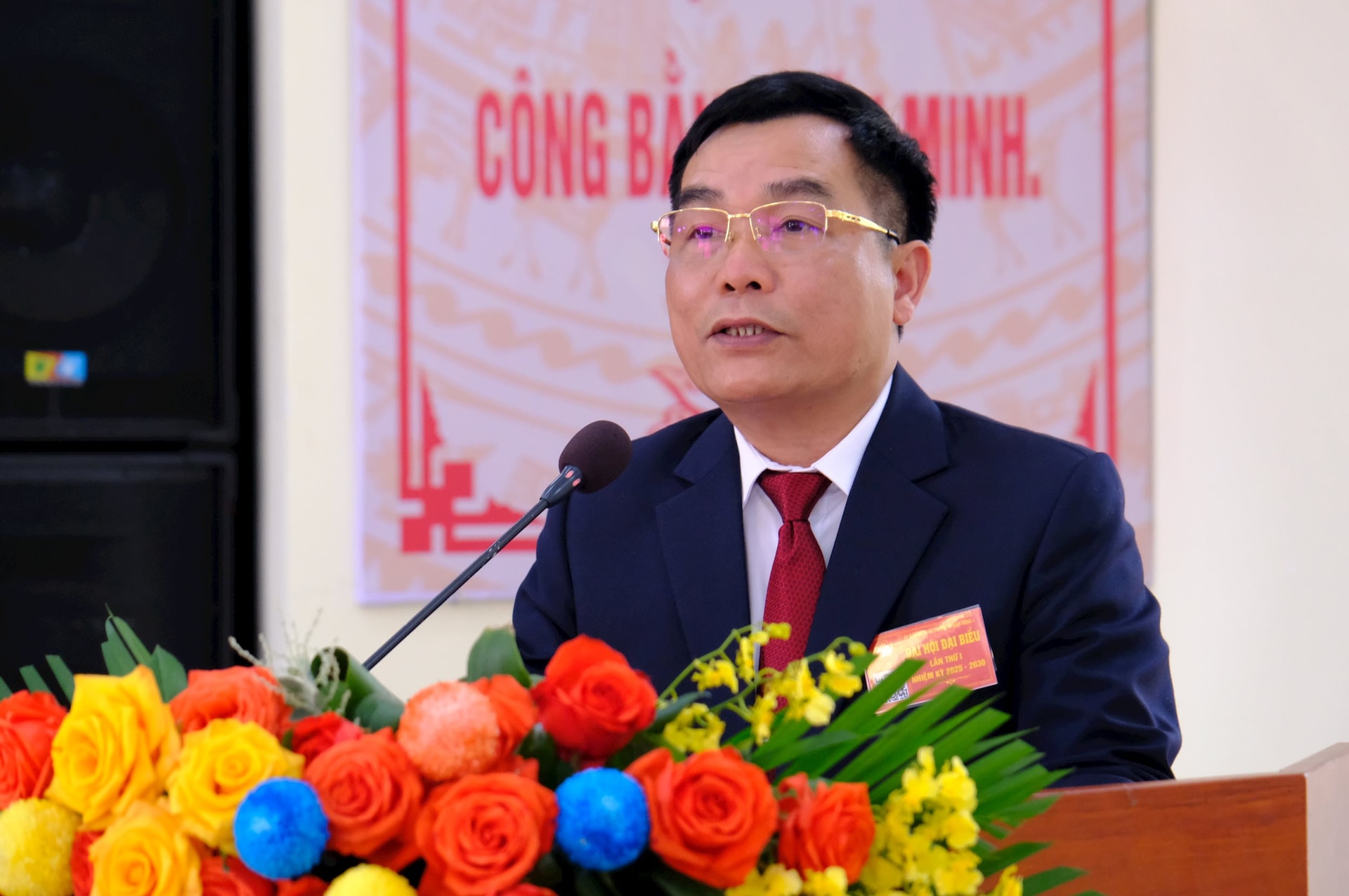 Đồng chí Hoàng Mạnh Huỳnh – Chủ tịch Ủy ban MTTQ Việt Nam xã Đam Rông 4 thông qua Báo cáo kiểm điểm của Ủy ban, Ban Thường trực Ủy ban MTTQ Việt Nam xã Đam Rông 4, nhiệm kỳ 2024-2029