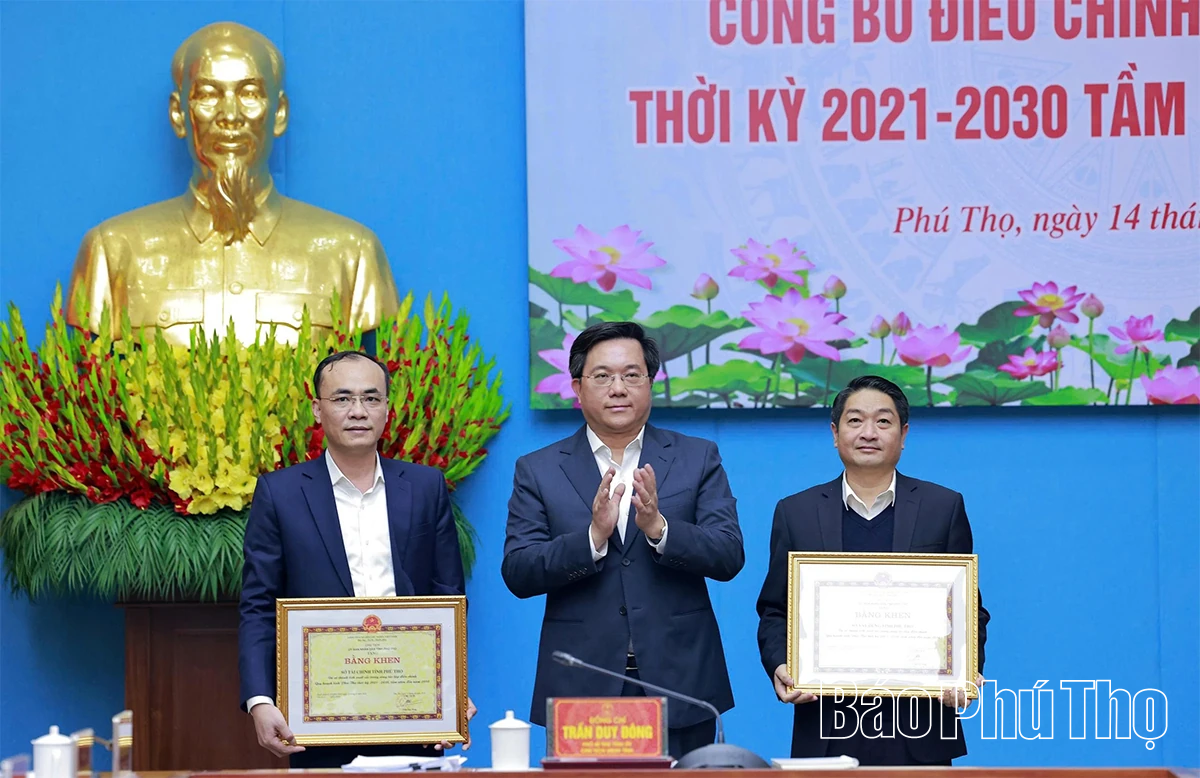Công bố điều chỉnh Quy hoạch tỉnh Phú Thọ thời kỳ 2021-2030, tầm nhìn đến năm 2050