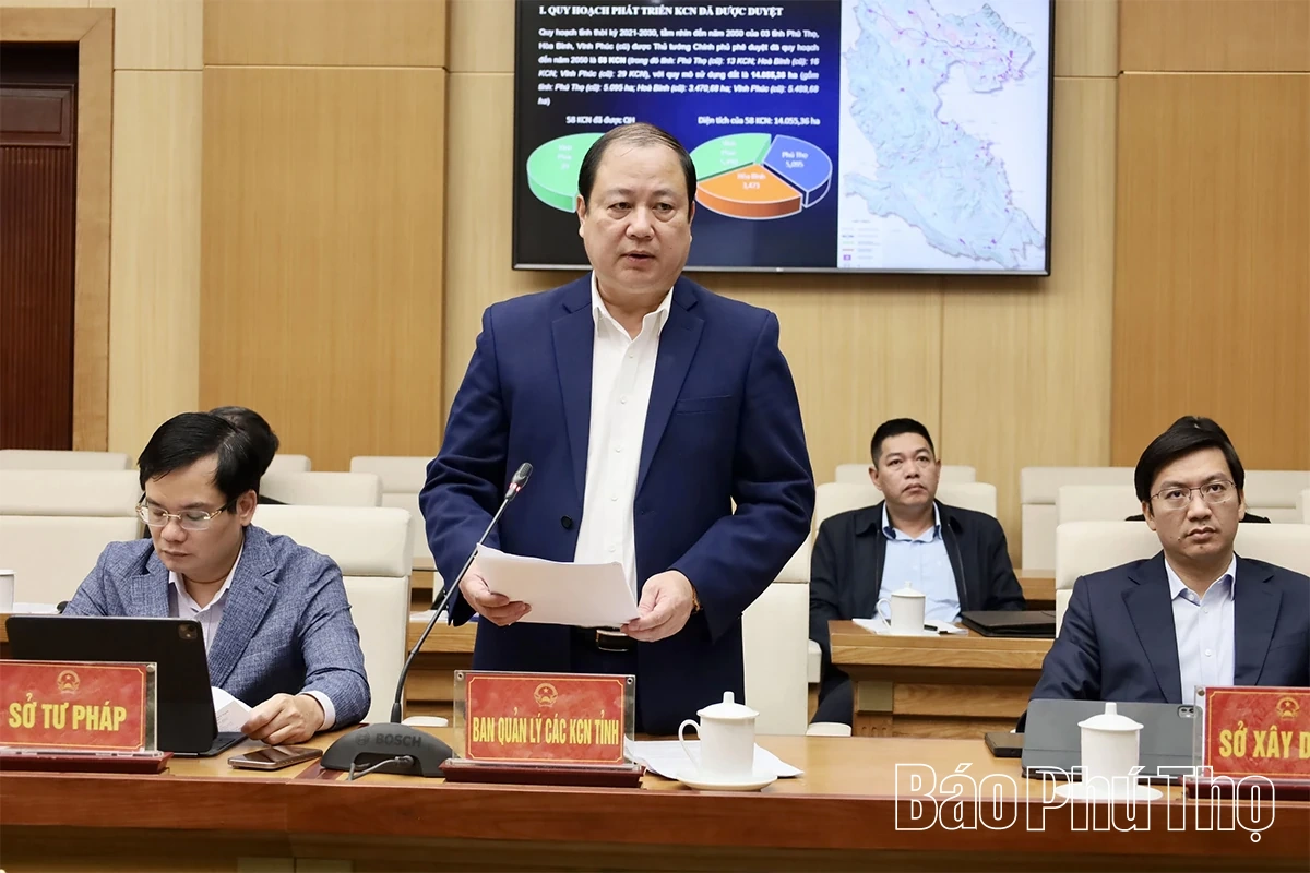 R&agrave; so&aacute;t, điều chỉnh quy hoạch khu, cụm c&ocirc;ng nghiệp gắn với bảo vệ m&ocirc;i trường