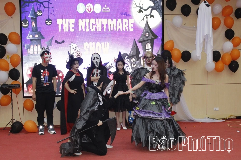 Halloween - Sắc màu hội nhập và bản sắc sinh viên Đại học Hùng Vương