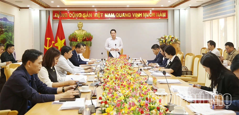 Ban Kinh tế - Ngân sách, HĐND tỉnh thẩm tra các dự thảo nghị quyết