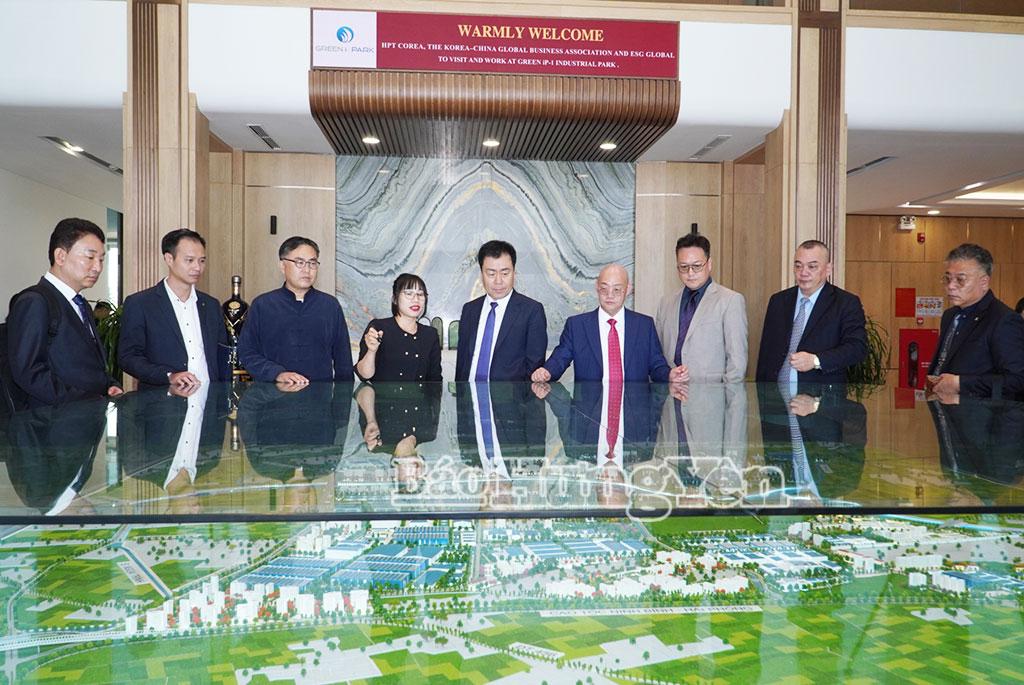 C&aacute;c tập đo&agrave;n, doanh nghiệp H&agrave;n Quốc t&igrave;m hiểu cơ hội đầu tư tại KCN Li&ecirc;n H&agrave; Th&aacute;i.