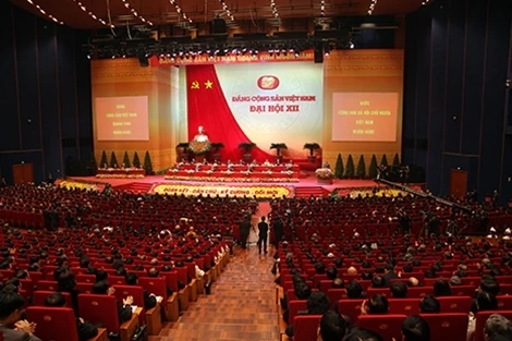 Đảng Cộng sản Việt Nam - Từ Đại hội đến Đại hội: Đại hội đại biểu to&agrave;n quốc lần thứ XII của Đảng