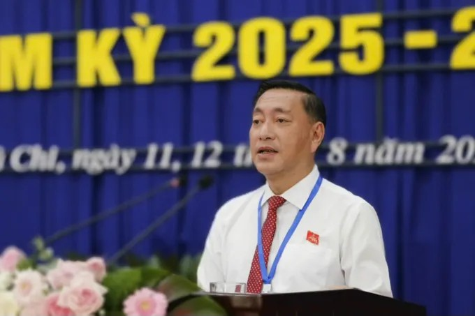 Đồng chí Phạm Thành Kiên phát biểu chỉ đạo. (Ảnh: SGGP)