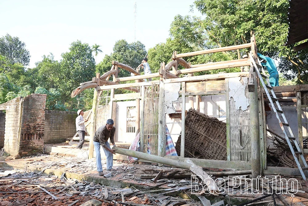 Xã Hiền Quan lo nhà mới cho hộ nghèo