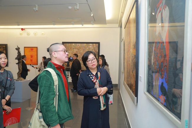 Bảo t&agrave;ng Mỹ thuật Việt Nam tiếp nhận gần 1.000 t&aacute;c phẩm mỹ thuật  - Ảnh 8.