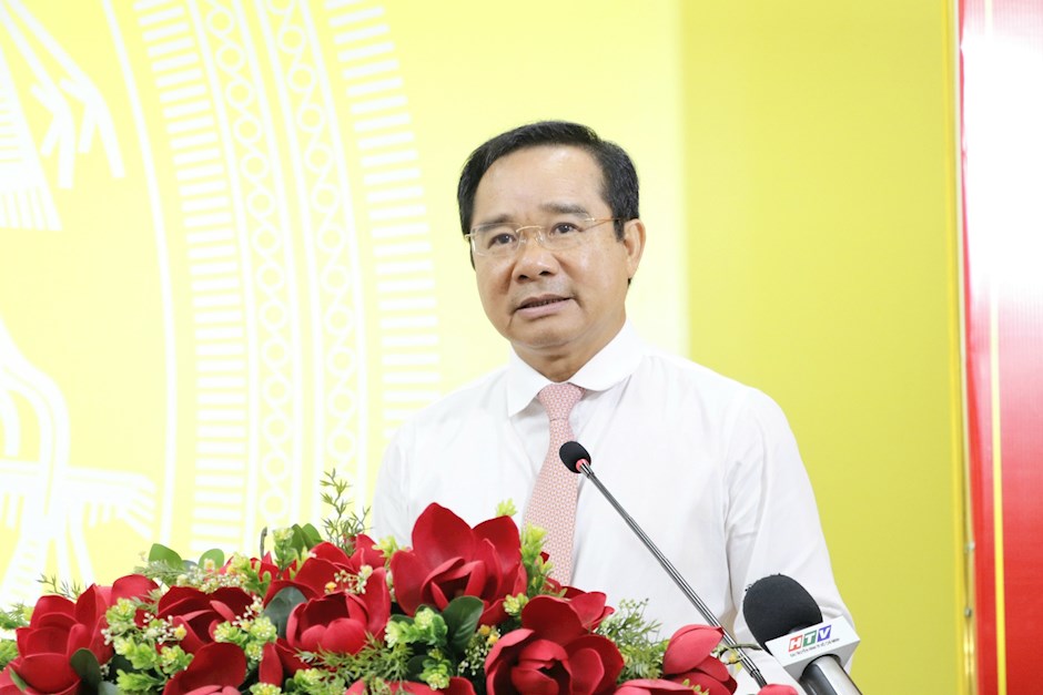 Đồng chí Nguyễn Văn Được phát biểu chỉ đạo