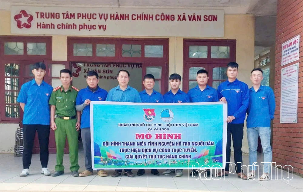 Tuổi trẻ xã Vân Sơn tiên phong trên hành trình chuyển đổi số
