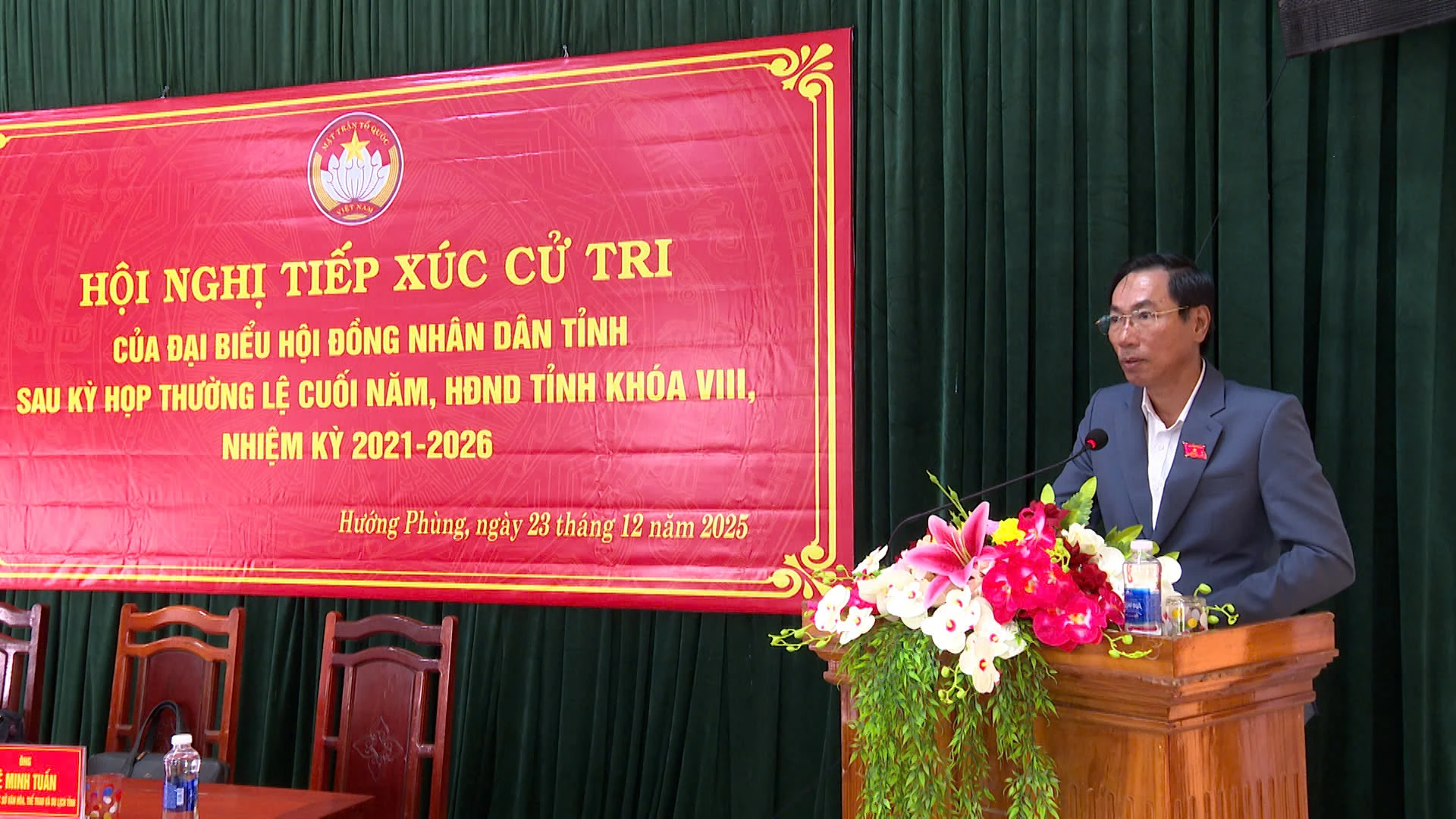 Tổ đại biểu số 13 HĐND tỉnh đ&atilde; tiếp thu, giải tr&igrave;nh &yacute; kiến của cư tri - Ảnh Phước Đạt