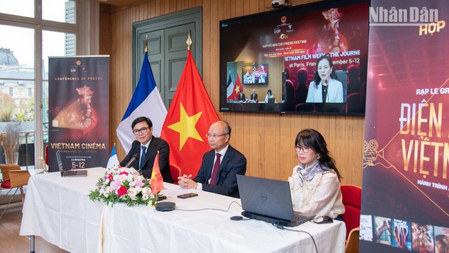 Quảng bá điện ảnh Việt Nam trong Tuần lễ Điện ảnh tại Paris - Ảnh 2. Quảng bá điện ảnh Việt Nam trong Tuần lễ Điện ảnh tại Paris - Ảnh 2.