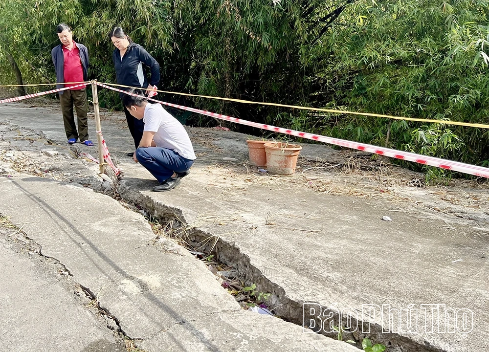 Tăng cường bảo đảm an to&agrave;n tuyến đ&ecirc; C&agrave; Lồ &ndash; Nam Vi&ecirc;m