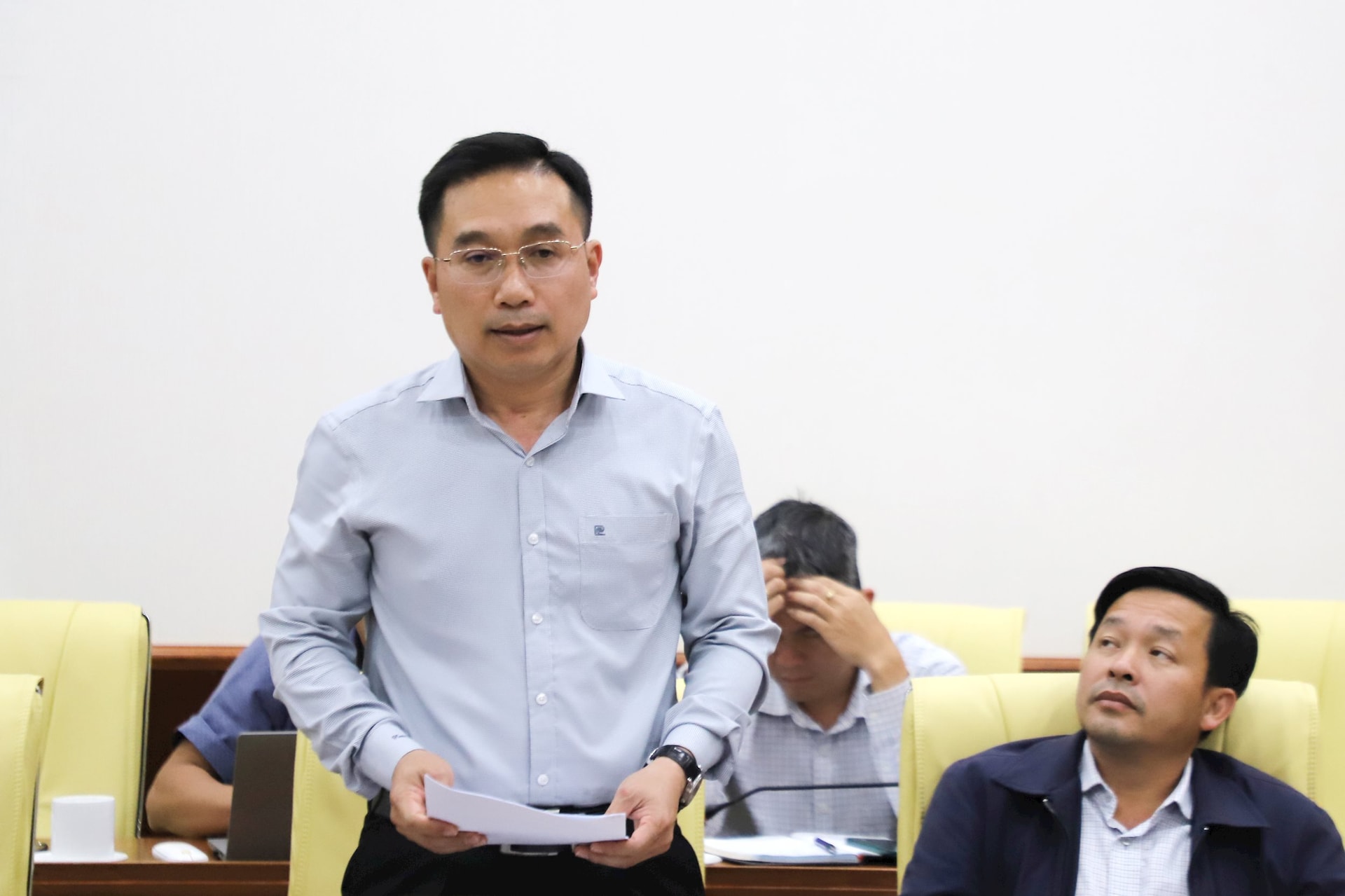 Lãnh đạo Sở Xây dựng đề nghị các đơn vị đẩy nhanh tiến độ thực hiện dự án theo đúng cam kết