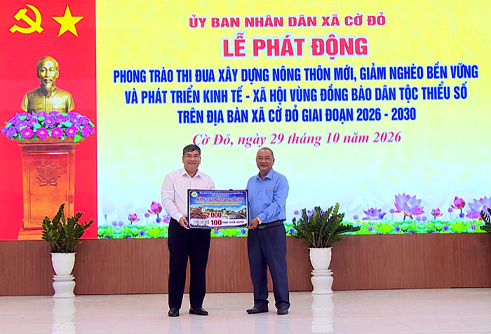 Phát động phong trào thi đua xây dựng nông thôn mới, giảm nghèo bền vững