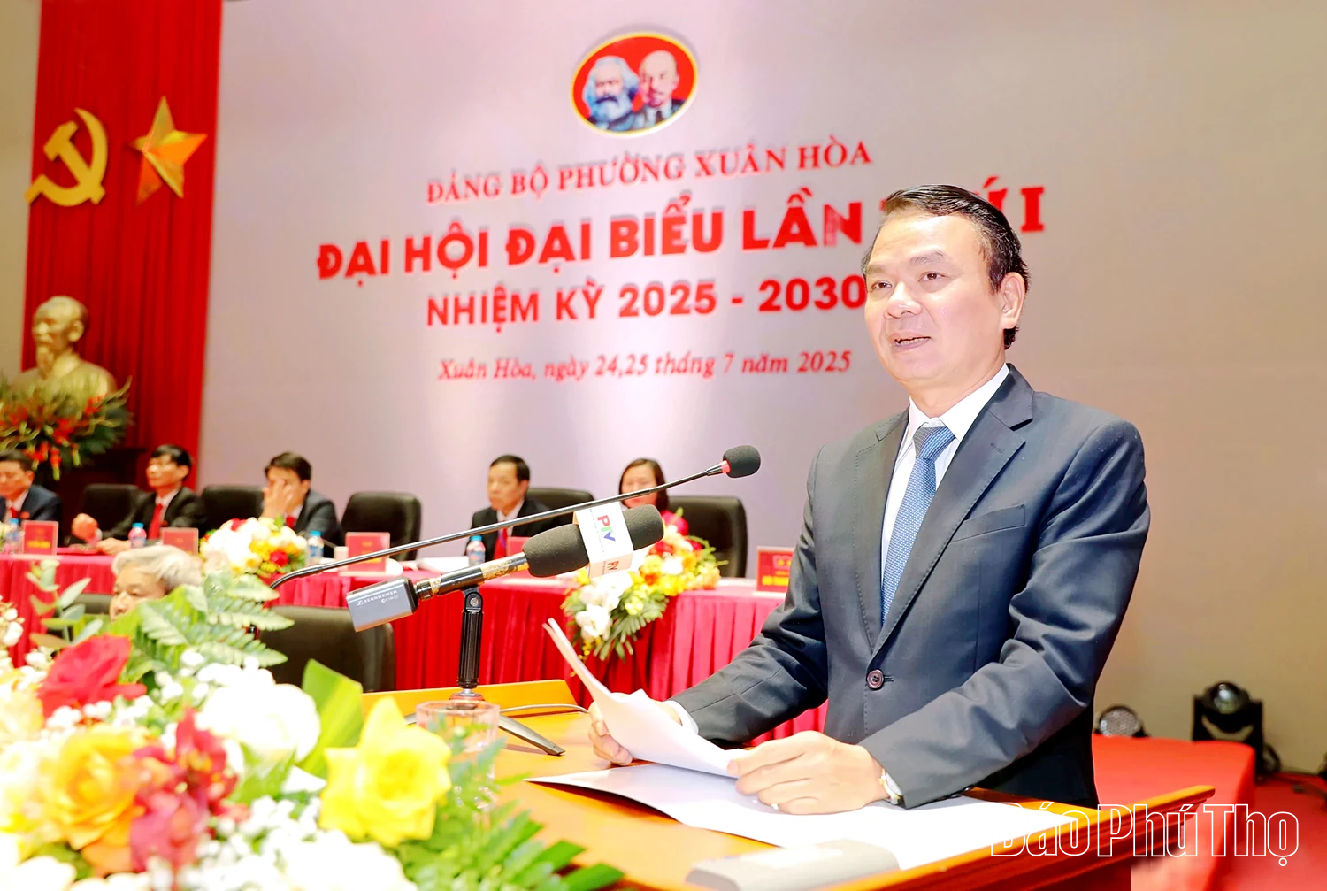 Phú Thọ dẫn đầu cả nước hoàn thành tổ chức Đại hội Đảng cấp trên cơ sở và cấp xã, phường