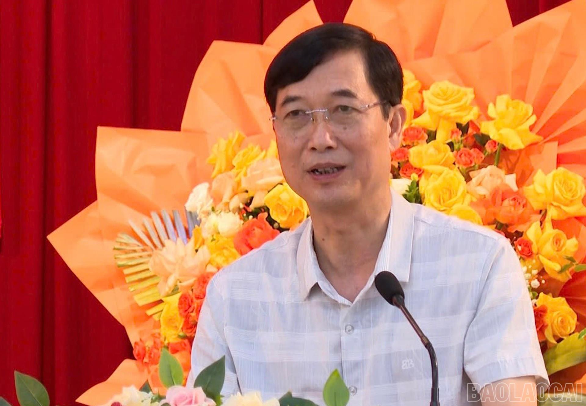 Đồng chí Nguyễn Minh Tuấn - Nguyên Ủy viên Ban Thường vụ Tỉnh ủy, Trưởng ban Tuyên giáo và Dân vận Tỉnh ủy