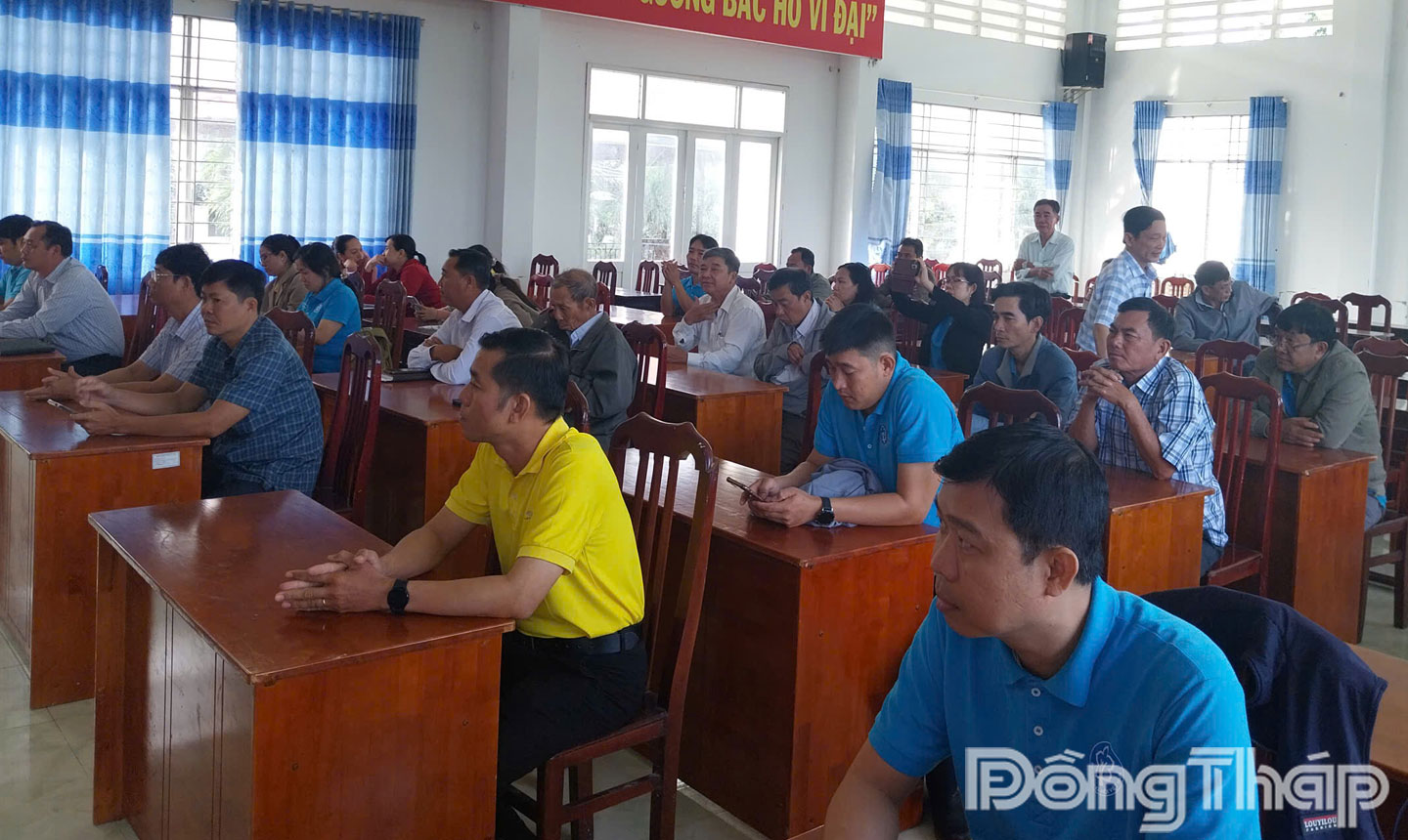 Quang cảnh buổi lễ.