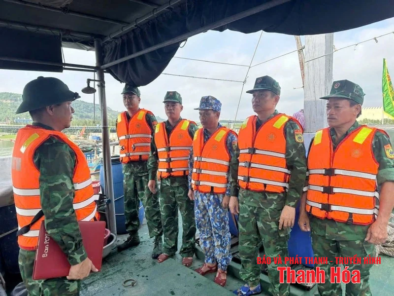 BĐBP chủ động, quyết liệt, không để bị động bất ngờ trong phòng chống bão số 5