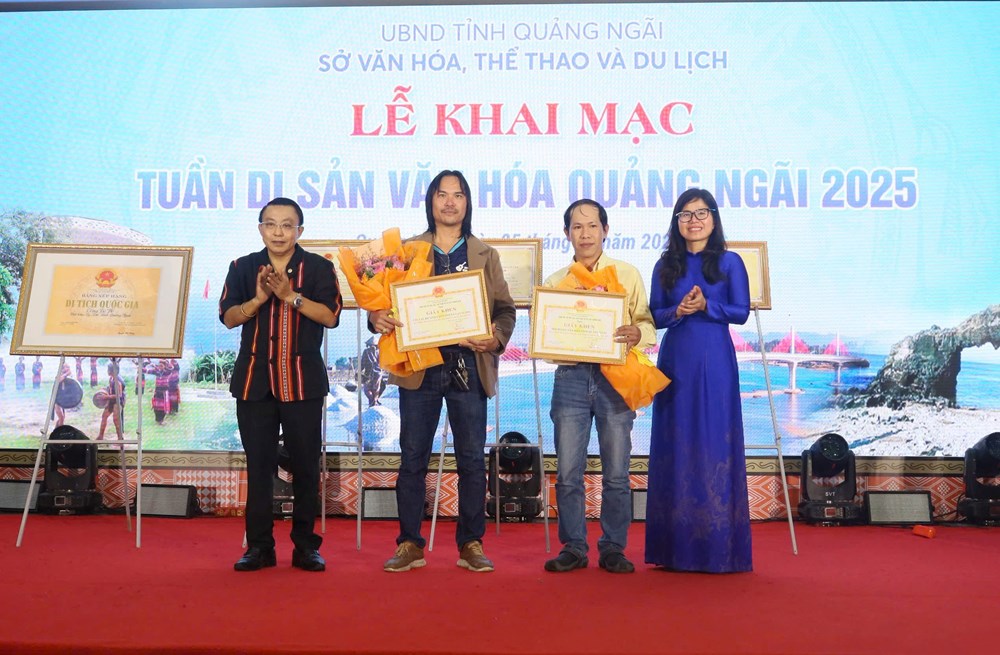 Khai mạc Tuần Di sản Văn h&oacute;a Quảng Ng&atilde;i 2025 - Ảnh 3.