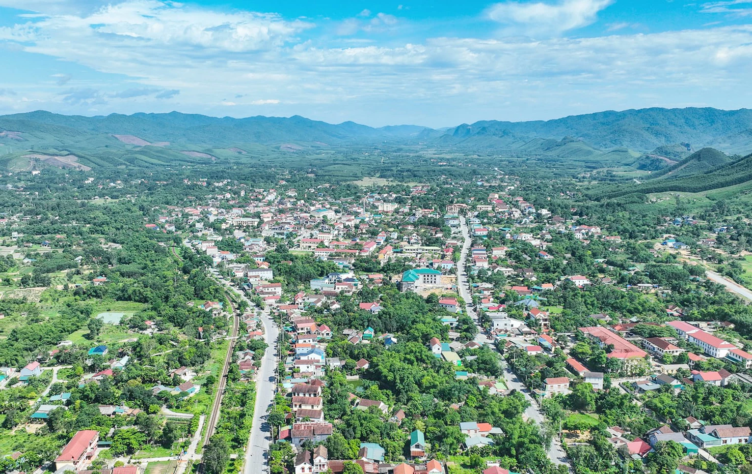 Một góc xã Đồng Lê - Ảnh: X.V