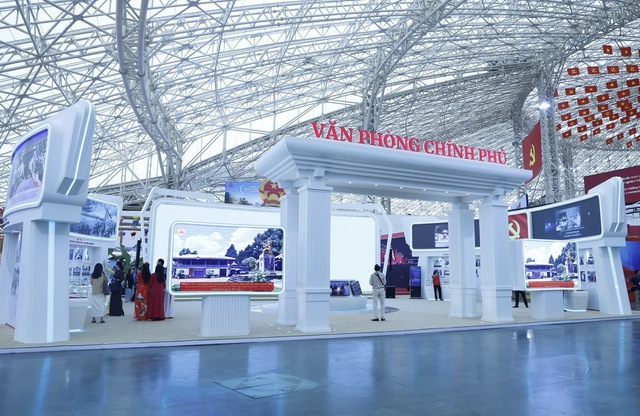 Văn phòng Chính phủ được nhận Bằng khen của Thủ tướng và giải ‘Không gian trưng bày tiêu biểu’- Ảnh 3.
