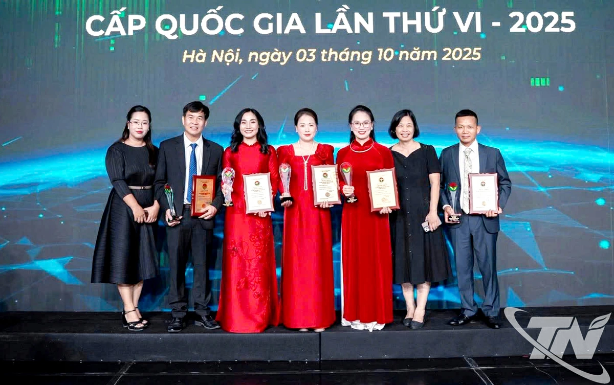 Thái Nguyên có 6 sản phẩm được tôn vinh và trao chứng nhận sản phẩm công nghiệp nông thôn tiêu biểu cấp quốc gia năm 2025.
