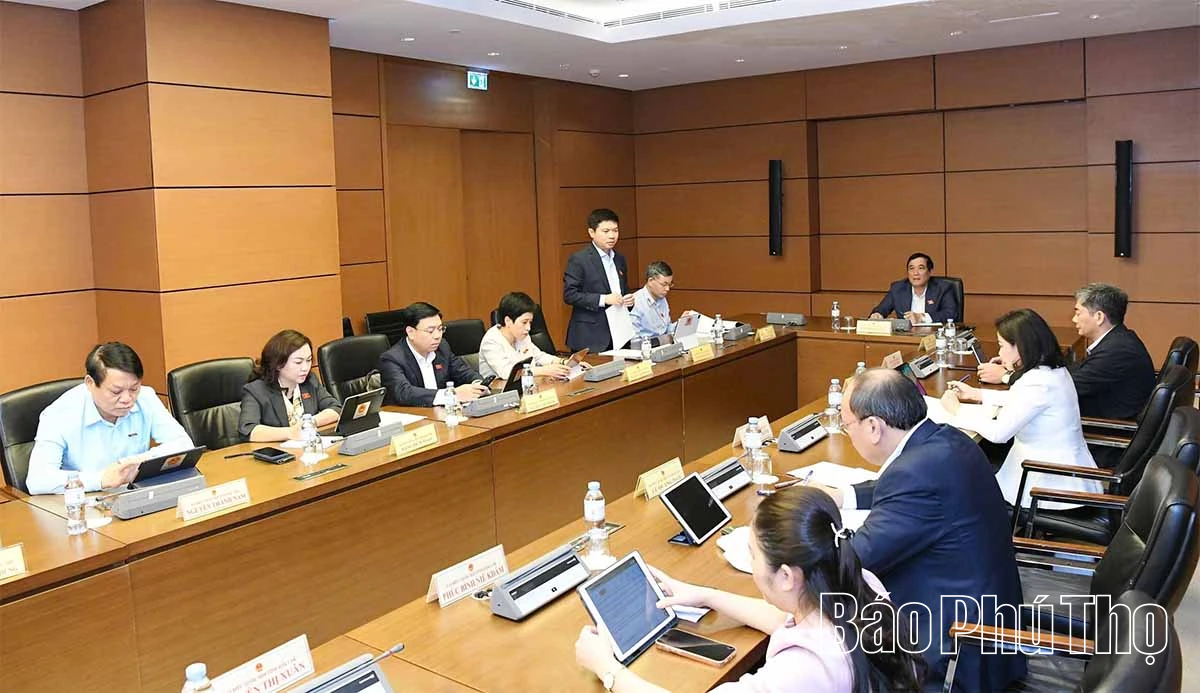 Quốc hội thảo luận tại tổ về lĩnh vực giáo dục đào tạo