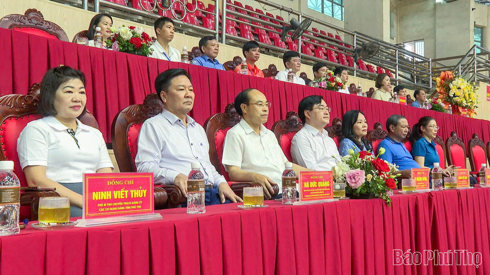 380 vận động viên tham gia Hội thao Đảng bộ các cơ quan Đảng tỉnh Phú Thọ