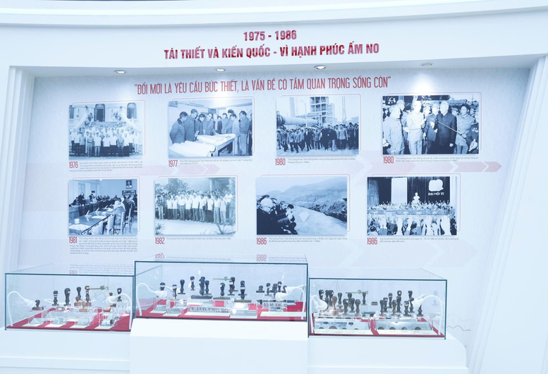 Trưng bày Triển lãm ‘Văn phòng Chính phủ - 80 năm đồng hành cùng dân tộc’- Ảnh 10.