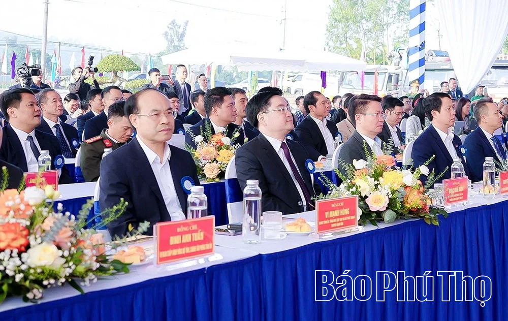 Khởi công Dự án xây dựng các nút giao IC2 và IC5 tuyến đường cao tốc Nội Bài - Lào Cai