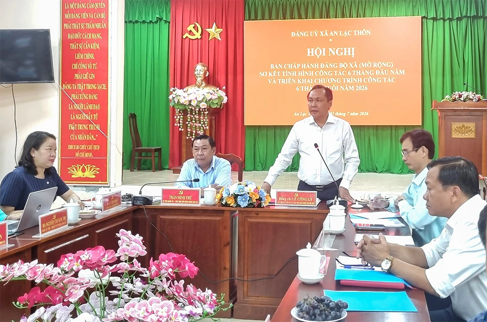 Giá trị sản xuất công nghiệp, tiểu thủ công nghiệp xã An Lạc Thôn 6 tháng đầu năm đạt 501 tỉ đồng