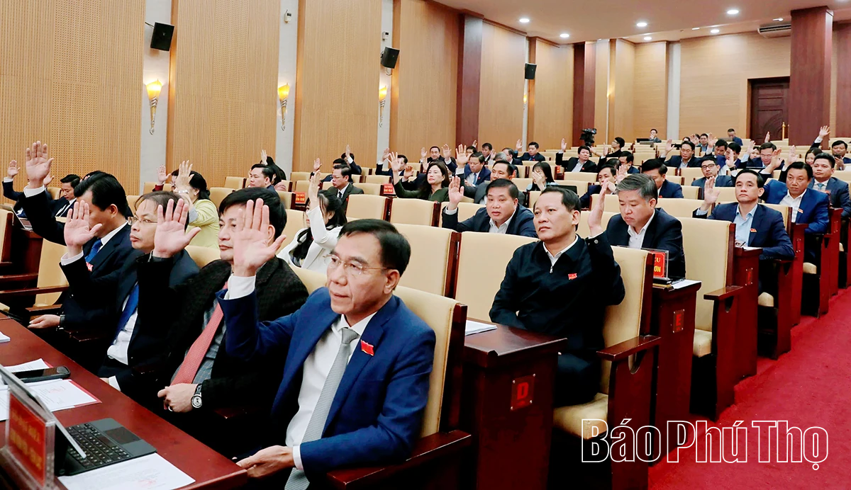 Kỳ họp chuy&ecirc;n đề thứ năm, HĐND tỉnh kh&oacute;a XIX: Th&ocirc;ng qua 16 nghị quyết quan trọng