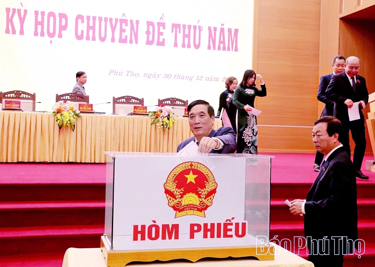 Kỳ họp chuy&ecirc;n đề thứ năm, HĐND tỉnh kh&oacute;a XIX: Th&ocirc;ng qua 16 nghị quyết quan trọng