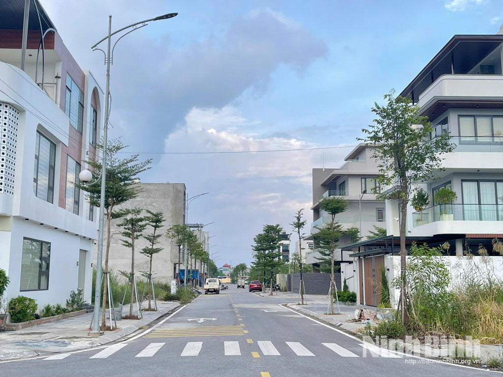 Khu đất đấu giá Khu đô thị đường Nguyễn Công Trứ, phường Nam Định, tỉnh Ninh Bình.