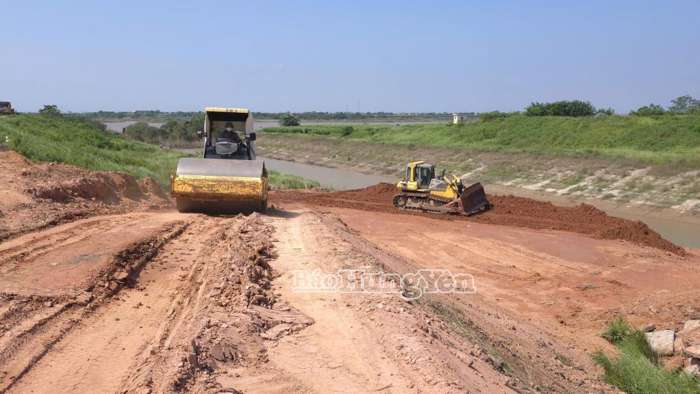 Tiến độ giải ngân của dự án đạt 1.110 tỷ đồng.