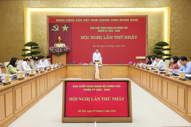 Đồng chí Lê Minh Hưng chủ trì hội nghị Ban Chấp hành Đảng bộ Chính phủ- Ảnh 1. Đồng chí Lê Minh Hưng chủ trì hội nghị Ban Chấp hành Đảng bộ Chính phủ- Ảnh 1.