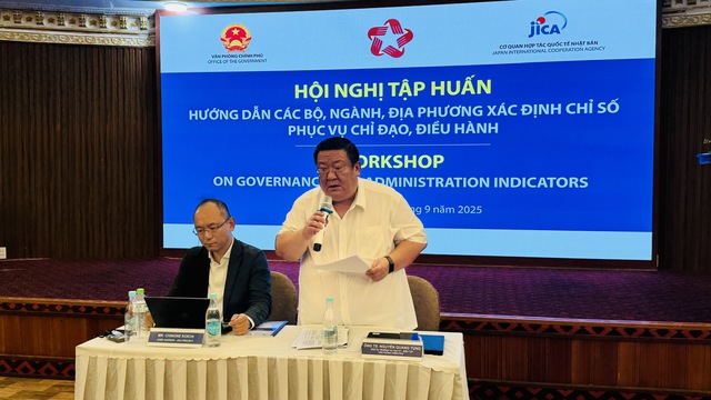 Văn phòng Chính phủ tổ chức tập huấn, hướng dẫn xác định chỉ số phục vụ chỉ đạo, điều hành - Ảnh 1. Văn phòng Chính phủ tổ chức tập huấn, hướng dẫn xác định chỉ số phục vụ chỉ đạo, điều hành - Ảnh 1.