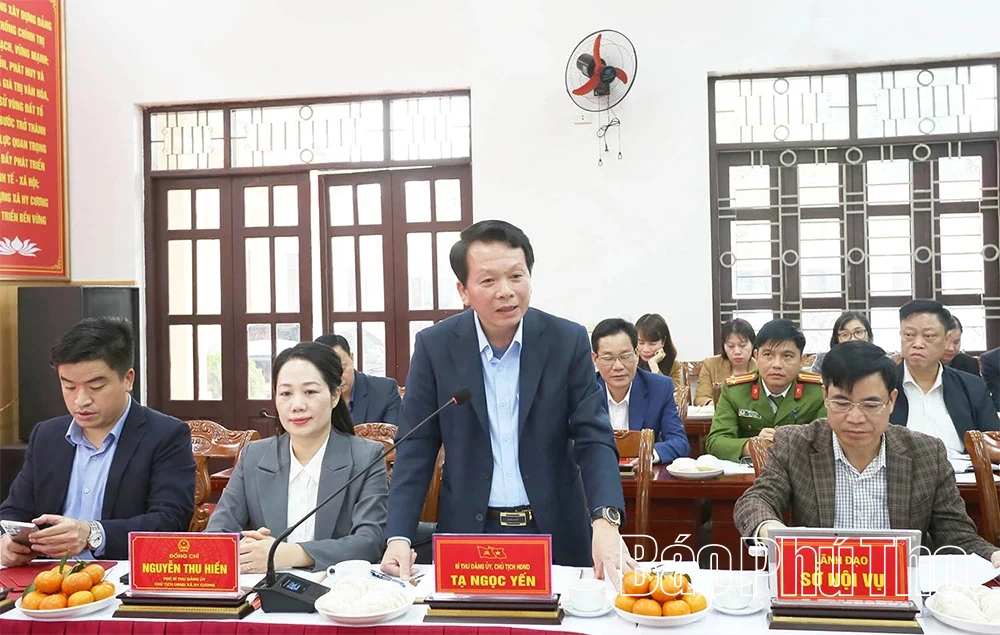 Khảo sát việc thực hiện chính sách, pháp luật về bình đẳng giới tại xã Hy Cương