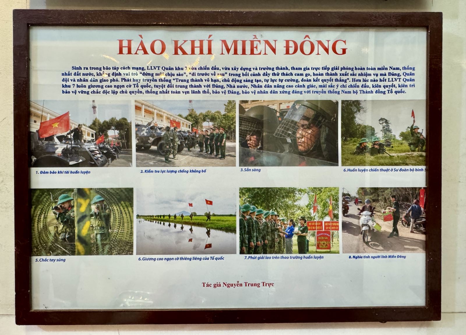 Khai mạc triển l&atilde;m ảnh '80 năm h&agrave;o kh&iacute; miền Đ&ocirc;ng' - Ảnh 1.