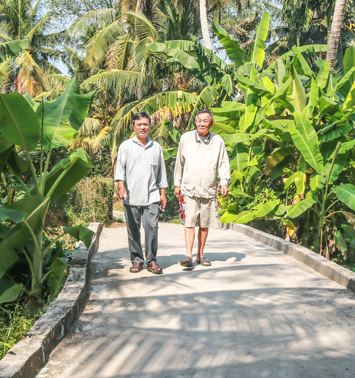 Với phương ch&acirc;m &ldquo;Nh&agrave; nước v&agrave; Nh&acirc;n d&acirc;n c&ugrave;ng l&agrave;m&rdquo;, cầu giao th&ocirc;ng n&ocirc;ng th&ocirc;n tạo thuận tiện cho người d&acirc;n ấp An Thạnh (x&atilde; T&acirc;n Lược).    