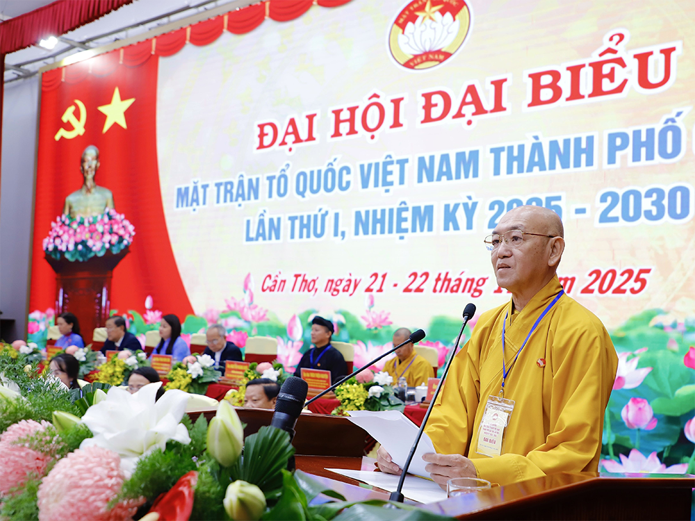 Long trọng khai mạc Đại hội đại biểu MTTQVN TP Cần Thơ lần thứ I, nhiệm kỳ 2025-2030