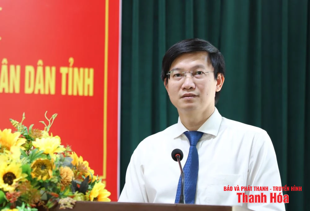 Công bố Quyết định bổ nhiệm Giám đốc Sở Y tế Thanh Hóa