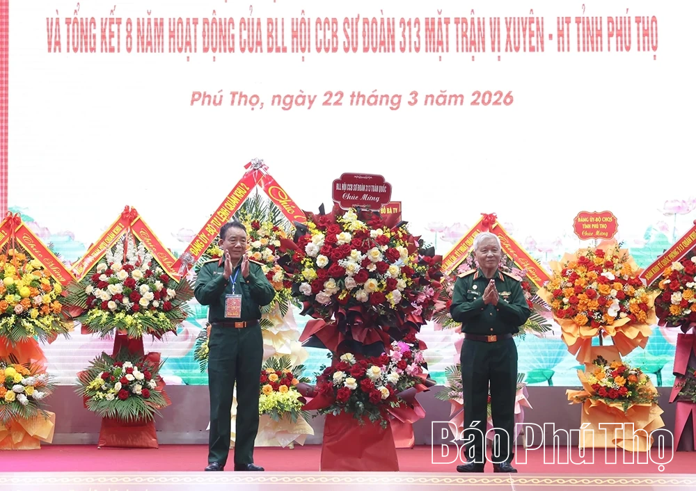 Gặp mặt Cựu chiến binh Sư đoàn 313 Mặt trận Vị Xuyên - Hà Tuyên tỉnh Phú Thọ