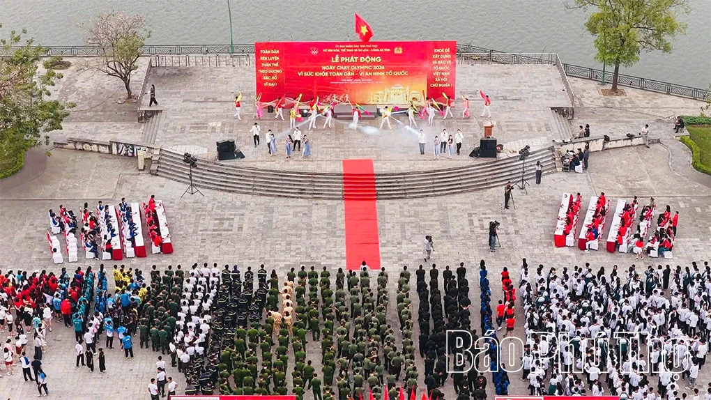 Lễ phát động Ngày chạy Olympic 2026 Vì sức khỏe toàn dân - Vì an ninh Tổ quốc